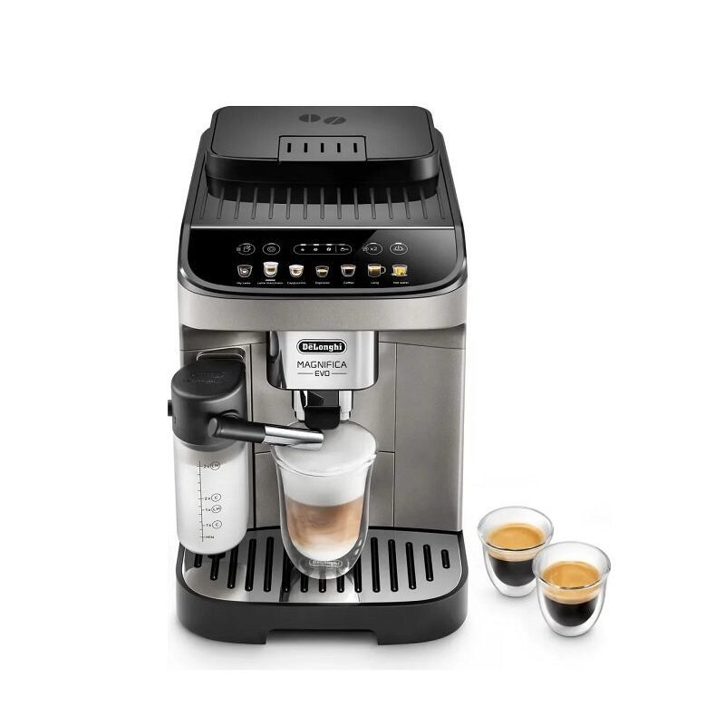 DeLonghi ECAM 290.81.TB - Magnifica Evo Milk - Kaffee-Vollautomat - titanium schwarz